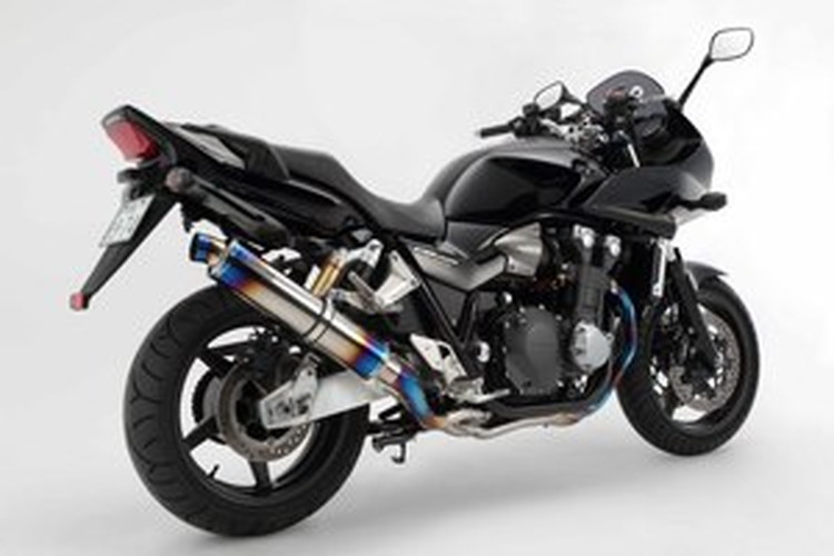 BEAMS  D105-53-T1J CB1300SF/SB  '03~'07 R-EVO フルエキ <ヒートチタンサイレンサー>JMCA ビームス マフラー JP-BMS-MU275HT