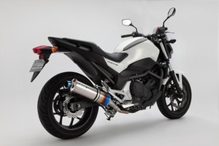 BEAMS  G162-53-P1J NC750S 2014~ T-EVO スリップオン <ヒートチタン> JMCA ビームス マフラー JP-BMS-MU284HT