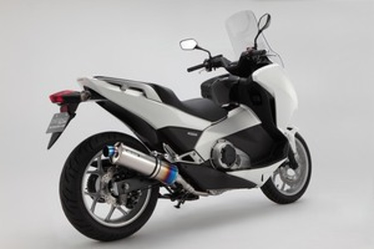 BEAMS  G163-53-P1J INTEGRA750 2014~ T-EVO スリップオン <ヒートチタン> JMCA ビームス マフラー JP-BMS-MU285HT
