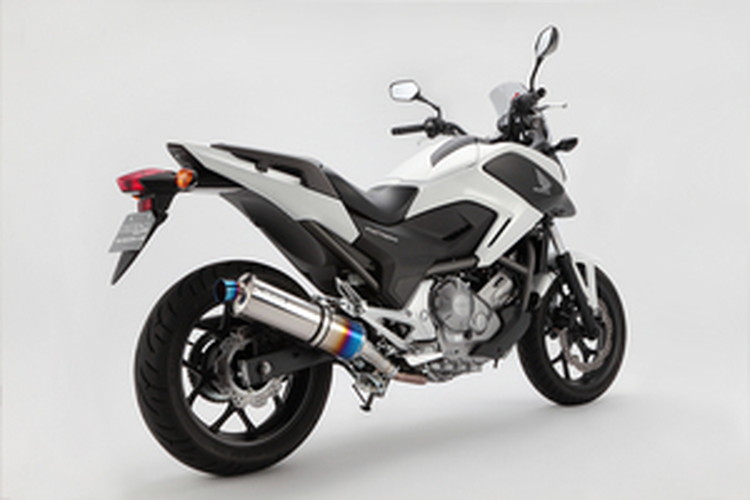 BEAMS  G146-53-P1S NC700X T-EVO スリップオン <ヒートチタン> JMCA ビームス マフラー JP-BMS-MU286HT