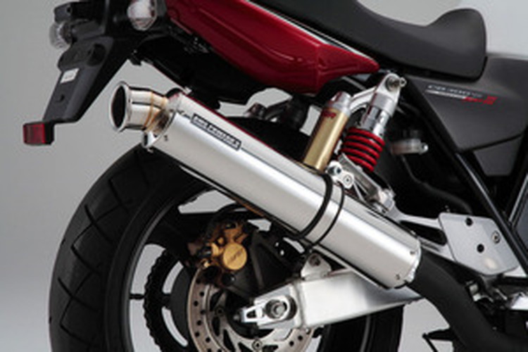 BEAMS  BMS-H02J-SS11 CB400SF VTEC 1/2/3 ラウンド <ステンレス> ボルトオンJMCA ビームス マフラー JP-BMS-MU292SU