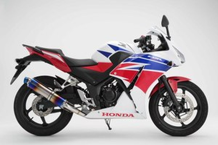 BEAMS  G167-53-S1J CBR250R 2014~ R-EVO フルエキ ヒートチタンサイレンサー JMCA ビームス マフラー JP-BMS-MU297HT