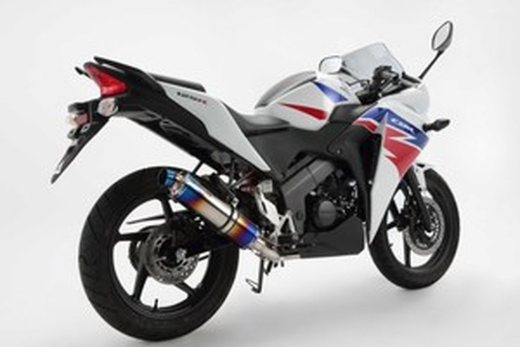 BEAMS  G159-53-S1J CBR125 EBJ-JC50 R-EVO フルエキ ヒートチタンサイレンサーJMCA ビームス マフラー JP-BMS-MU311HT