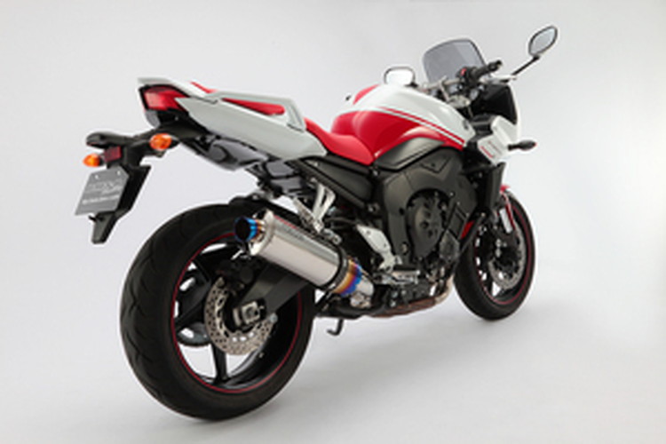 BEAMS  G203-53-P1S FZ1 FAZER フェザー OVAL スリップオン <ヒートチタン> JMCA ビームス マフラー JP-BMS-MU316HT