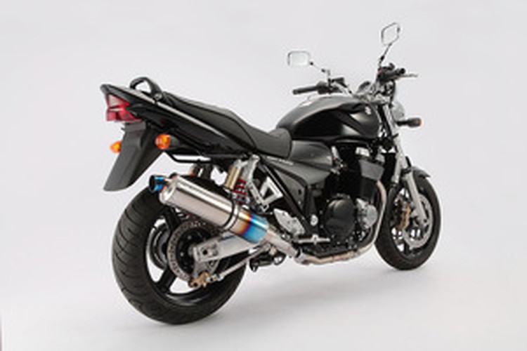 BEAMS  D303-53-P1S GSX1400 R-EVO スリップオン <ヒートチタン> ビームス マフラー JP-BMS-MU318HT