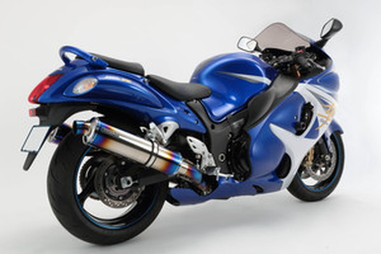 BEAMS  G327-53-P1J HAYABUSA ハヤブサ 隼 '14~(国内モデル) R-EVO スリップオン ヒートチタンサイレンサー JMCA ビームス マフラー JP-BMS-MU320HT