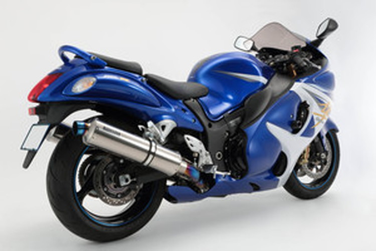BEAMS  G327-53-P3J HAYABUSA ハヤブサ 隼 '14~(国内モデル) R-EVO スリップオン チタンソリッドサイレンサー JMCA ビームス マフラー JP-BMS-MU320TS