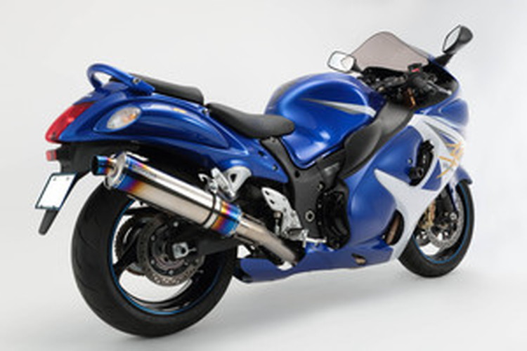 BEAMS  G327-53-T1J  HAYABUSA ハヤブサ 隼 '14~(国内モデル) R-EVO チタンフルエキ ヒートチタンサイレンサー JMCA ビームス マフラー  JP-BMS-MU321HT