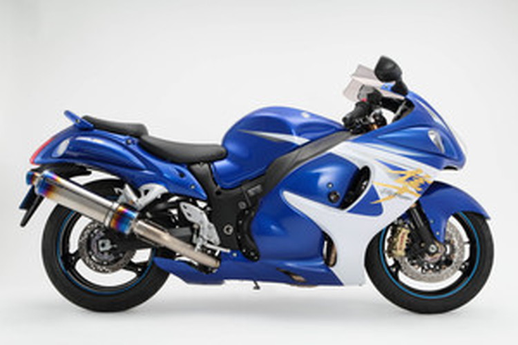 BEAMS  D304-53-T1J GSX1300R '08~(北米仕様) ハヤブサ 隼  チタンフルエキ <ヒートチタンサイレンサー>JMCA ビームス マフラー JP-BMS-MU323HT
