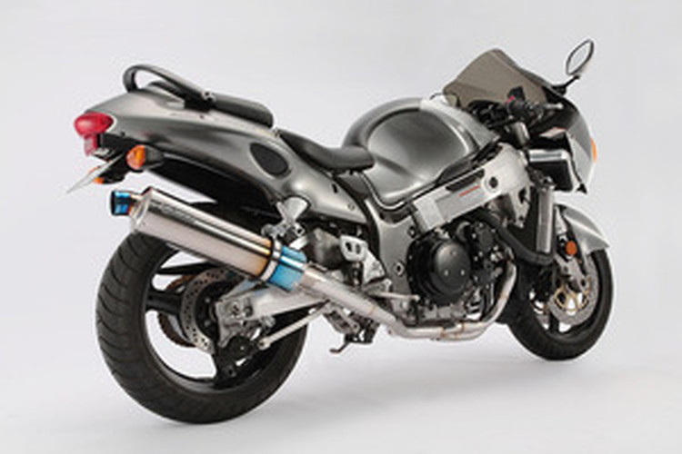 BEAMS  D302-53-T1S GSX1300R '99~'07 ハヤブサ 隼  R-EVO フルエキ <ヒートチタンサイレンサー> ビームス マフラー JP-BMS-MU324HT