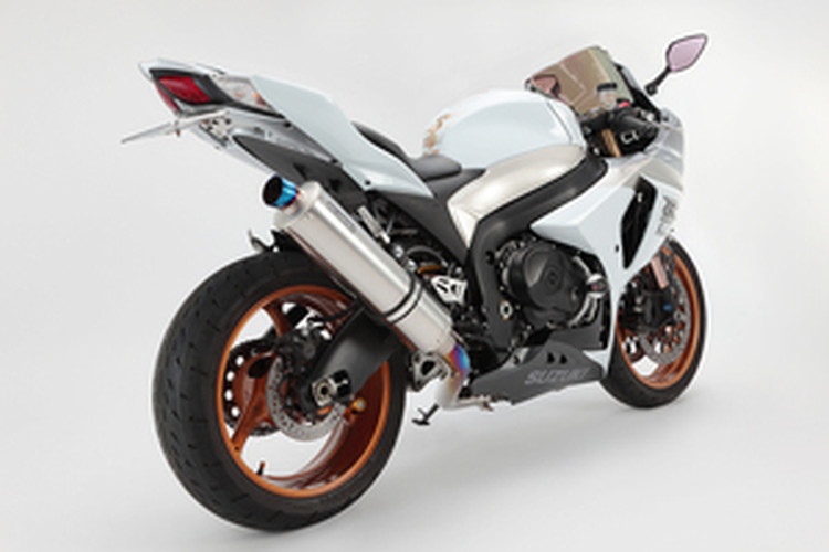 BEAMS  D323-53-P3S GSX-R1000  '09~'10 ラウンド <チタンソリッド> スリップオン ビームス マフラー JP-BMS-MU329TS
