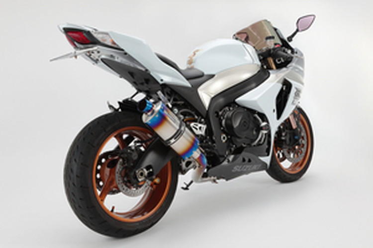 BEAMS  D323-53-P7S GSX-R1000  '09~'10 シェイプスクエア スリップオン <ヒートチタン> ビームス マフラー JP-BMS-MU330HT