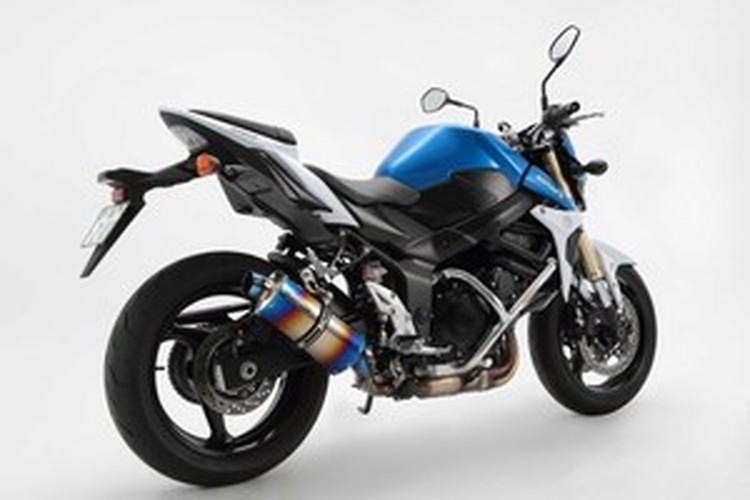 BEAMS  G325-53-P1J GSR750 ABS 国内モデル R-EVOスリップオン シェイプスクエア ヒートチタン JMCA ビームス マフラー JP-BMS-MU332HT