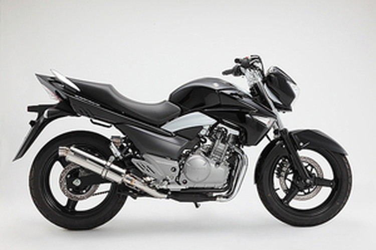 BEAMS  D324-53-P6J GSR250 R-EVO･S(シングル) スリップオン <ステンレスポリッシュ> ビームス マフラー JP-BMS-MU337SU