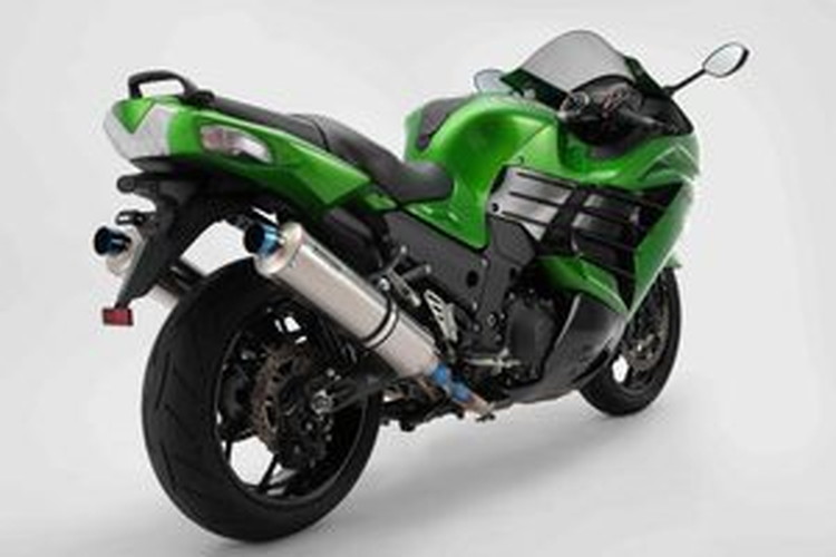 BEAMS  G419-53-P3J ZX-14R  R-EVOスリップオンW<チタンソリッドサイレンサー>JMCA ビームス マフラー JP-BMS-MU339TS