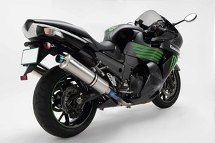BEAMS  G418-53-P3J ZX-14 ~11'北米仕様 R-EVOスリップオンW<ソリッドチタンサイレンサー>JMCA ビームス マフラー JP-BMS-MU340TS
