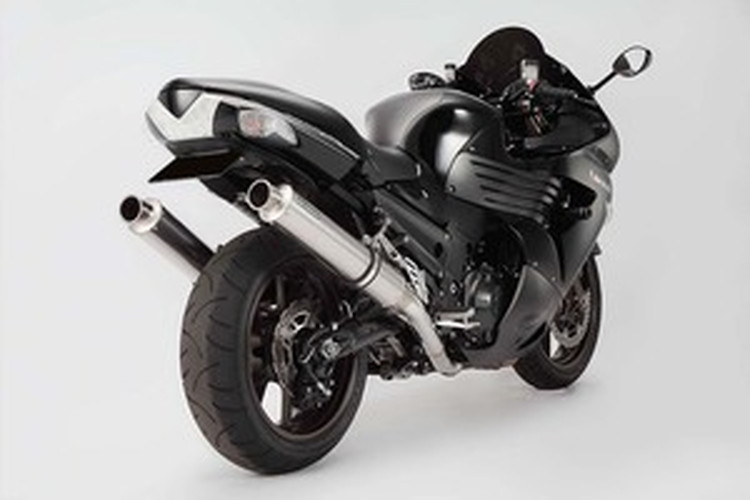 BEAMS  BMS-K02J-SS12 ZZR1400 '06~'07(マレーシア仕様) ラウンド･(2本出シ)スリップオン <チタンソリッド>JMCA ビームス マフラー JP-BMS-MU343TS