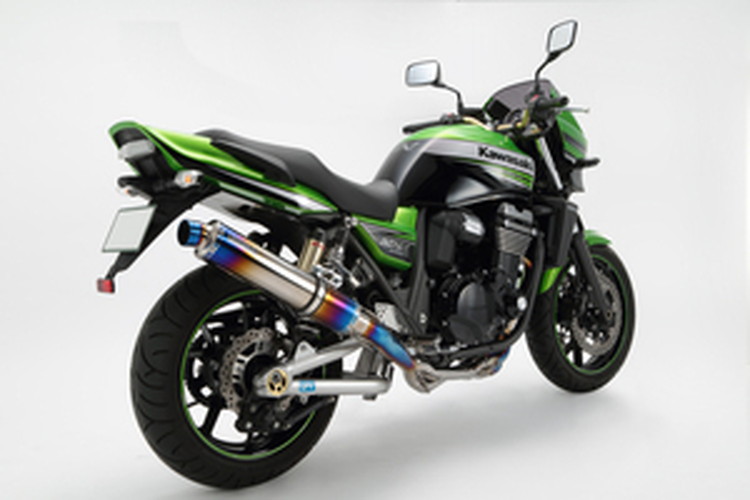 BEAMS  G406-53-T1J ZRX1200DAEG '09~ R-EVO フルエキ <ヒートチタン> JMCA ビームス マフラー JP-BMS-MU347HT