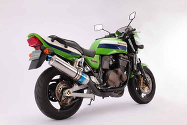 BEAMS  D405-53-P1J ZRX1200R R-EVO <ヒートチタン> ボルトオン JMCA ビームス マフラー JP-BMS-MU348HT