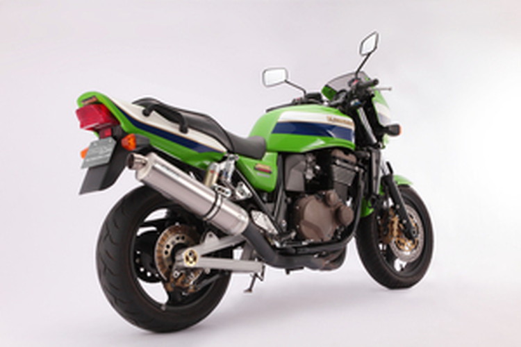 BEAMS  D405-53-P3J ZRX1200R R-EVO <チタンソリッド> ボルトオン JMCA ビームス マフラー JP-BMS-MU348TS