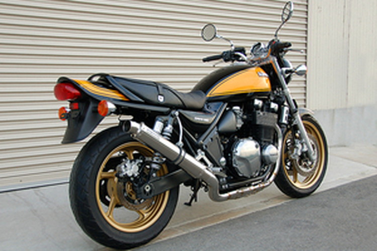 BEAMS  D404-53-T3S ZEPHYR1100 ゼファー R-EVO･ロング フルエキ <チタンソリッドサイレンサー> ビームス マフラー JP-BMS-MU352TS