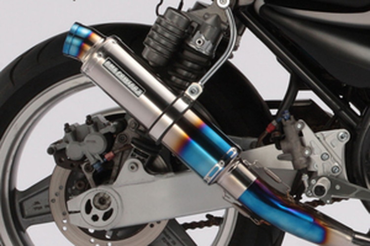 BEAMS  D404-53-T8S ZEPHYR1100 ゼファー R-EVO･ショート フルエキ <ヒートチタンサイレンサー> ビームス マフラー JP-BMS-MU353HT