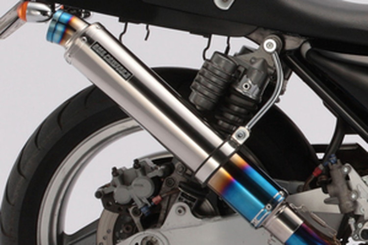BEAMS  D403-53-T1S ZEPHYR750 ゼファー R-EVOフルエキ <φ89ロング･ヒートチタンサイレンサー> ビームス マフラー JP-BMS-MU354HT