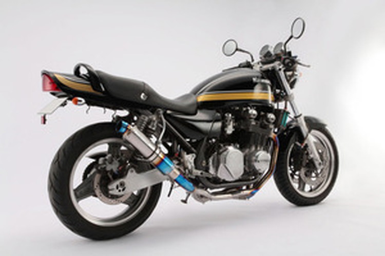 BEAMS  D403-53-T8S ZEPHYR750 ゼファー R-EVOフルエキ <φ89ショート･ヒートチタンサイレンサー> ビームス マフラー JP-BMS-MU355HT