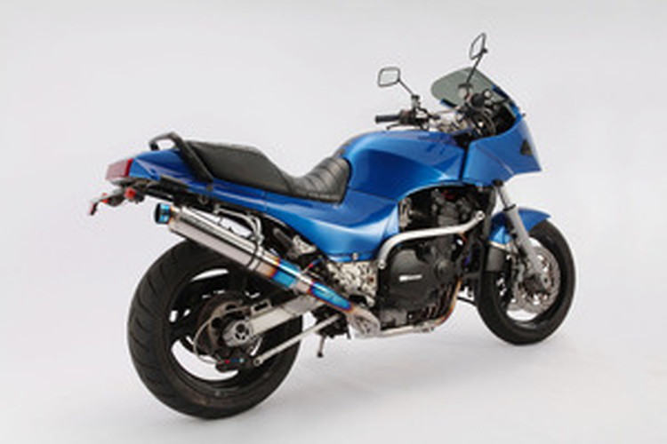 BEAMS  D402-53-TCS GPZ900R R-EVOフルエキ <φ89ロング･ヒートチタンサイレンサー> ビームス マフラー JP-BMS-MU359HT