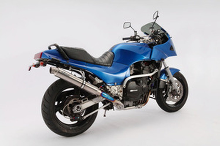 BEAMS  D402-53-TAS GPZ900R R-EVOフルエキ <φ89ロング･チタンソリッドサイレンサー> ビームス マフラー JP-BMS-MU359TS