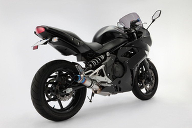 BEAMS  D414-53-P1S Ninja400R ニンジャ R-EVOスリップオン<ヒートチタンサイレンサー> ビームス マフラー JP-BMS-MU360HT