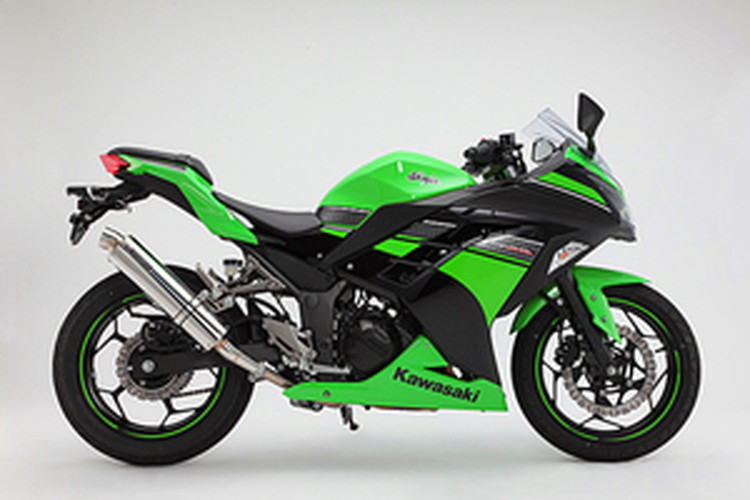 BEAMS  D415-53-P6S Ninja250 ニンジャ '13~ R-EVO スリップオン <ステンレス> ビームス マフラー JP-BMS-MU362SU