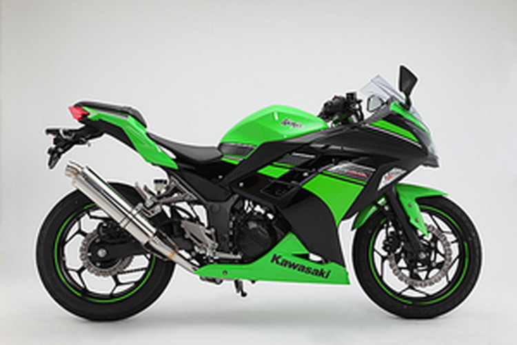 BEAMS  D415-53-S6S Ninja250 ニンジャ '13~ R-EVO フルエキ <ステンレスサイレンサー> ビームス マフラー JP-BMS-MU363SU