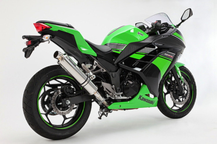 BEAMS  G415-53-P6J Ninja250 ニンジャ '13~ R-EVOスリップオン<ステンレス>JMCA ビームス マフラー JP-BMS-MU364SU