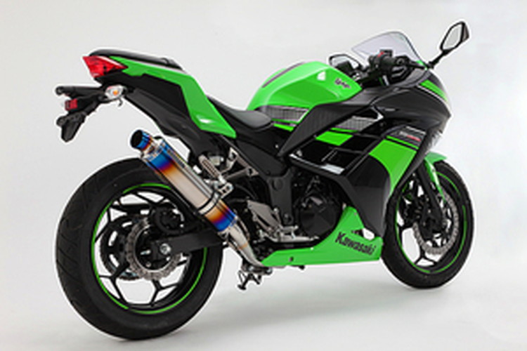 BEAMS  G415-53-S1J Ninja250 ニンジャ '13~ R-EVOフルエキ<ヒートチタンサイレンサー>JMCA ビームス マフラー JP-BMS-MU365HT