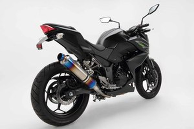 BEAMS  D416-53-P1S Z250 R-EVO スリップオン<ヒートチタンサイレンサー> ビームス マフラー JP-BMS-MU372HT