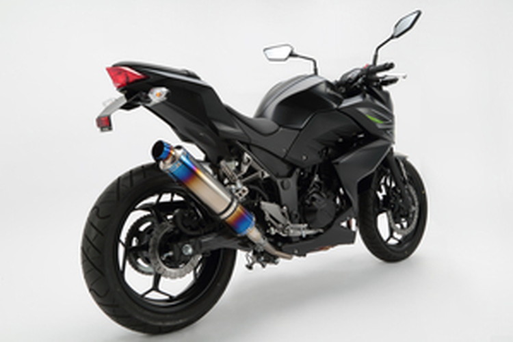 BEAMS  G416-53-P1J Z250 R-EVOスリップオン<ヒートチタンサイレンサー>JMCA ビームス マフラー JP-BMS-MU374HT