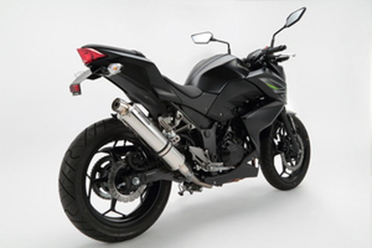 BEAMS  G416-53-P3J Z250 R-EVOスリップオン<ステンレスサイレンサー>JMCA ビームス マフラー JP-BMS-MU374SU