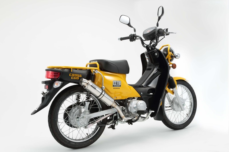 BEAMS G168-53-008 CROSS CUB クロスカブ EBJ－JA10 R-EVO ステンレスサイレンサー ビームス マフラー JP-BMS-MU377SU