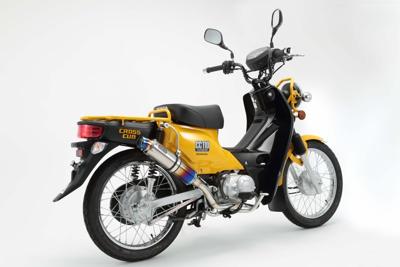 BEAMS G168-53-007 CROSS CUB クロスカブ EBJ－JA10 R-EVO チタンサイレンサー ビームス マフラー JP-BMS-MU377TI