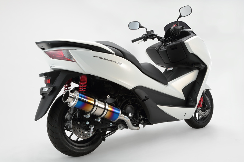 BEAMS G156-13-000 FORZA　フォルツァ MF12 SS400ヒートチタンSP ビームス マフラー JP-BMS-MU384HT