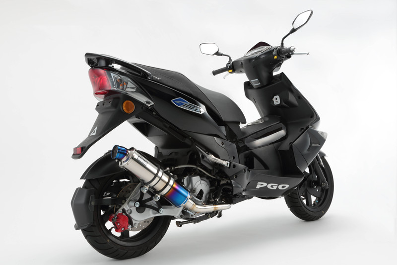 BEAMS B508-53-007 PGO G-MAX125 RFVM2M2A R-EVO チタン サイレンサー ビームス マフラー JP-BMS-MU386TI