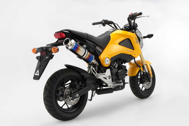BEAMS G157-06-004 GROM グロム SS300 ヒートチタン SP スリップオン ビームス マフラー JP-BMS-MU388HT