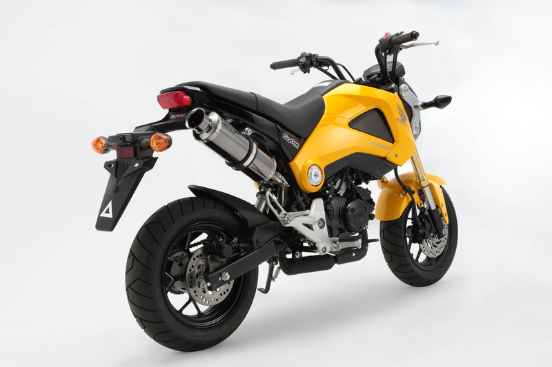 BEAMS G157-05-004 GROM グロム SS300 SMB-SP　スーパーメタルブラック スリップオン ビームス マフラー JP-BMS-MU388MB