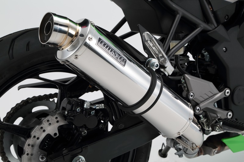 BEAMS G422-53-P6J Ninja250SL ニンジャ ’15~ R-EVO ステンレス スリップオン ビームス マフラー JP-BMS-MU391SU