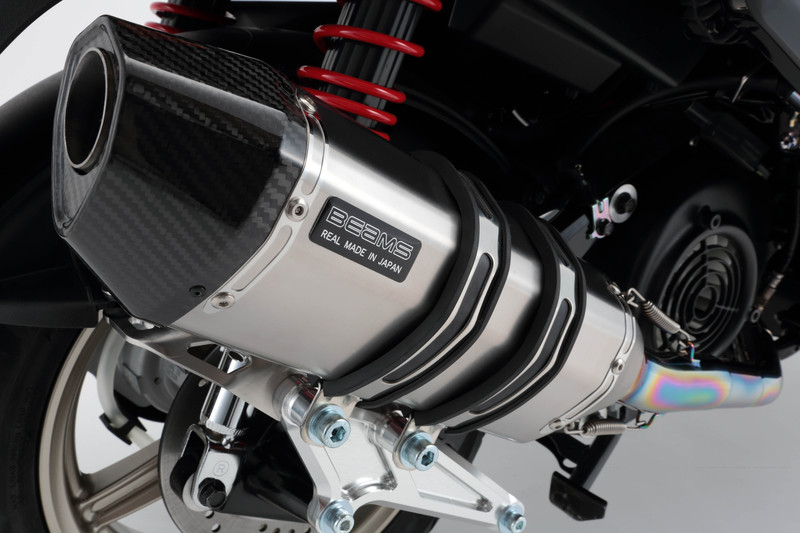 BEAMS G241-65-000 CYGNUS シグナス X Fi SEA5J /国内モデル CORSA-EVOⅡ チタン ビームス マフラー JP-BMS-MU398CE