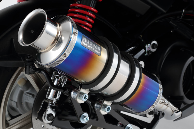 BEAMS G241-06-000 CYGNUS シグナス X Fi SEA5J /国内モデル SS300ヒートチタンSP  ビームス マフラー JP-BMS-MU401HT