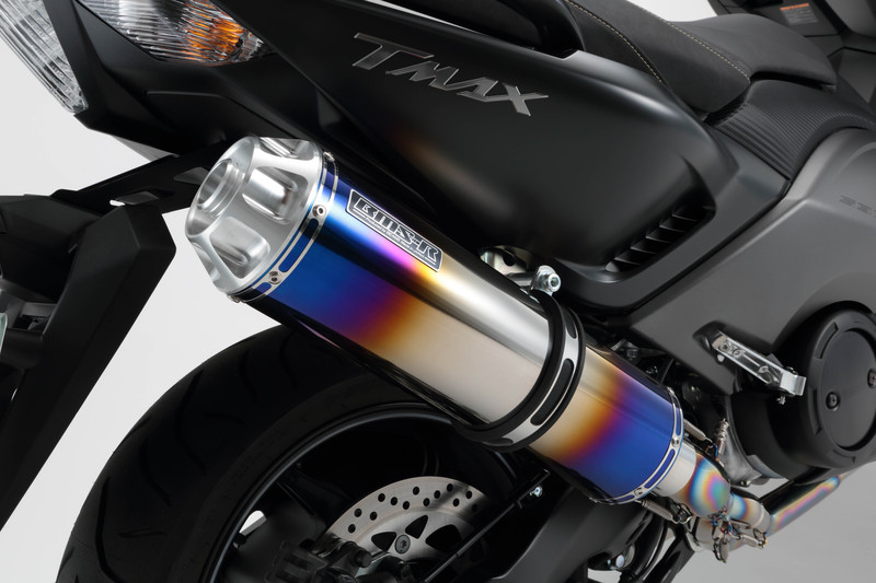 BEAMS G242-53-T1J T-MAX530 EBL-SJ12J R-EVO  チタンフルエキ ヒートチタン JMCA/政府認証 ビームス マフラー JP-BMS-MU402HT