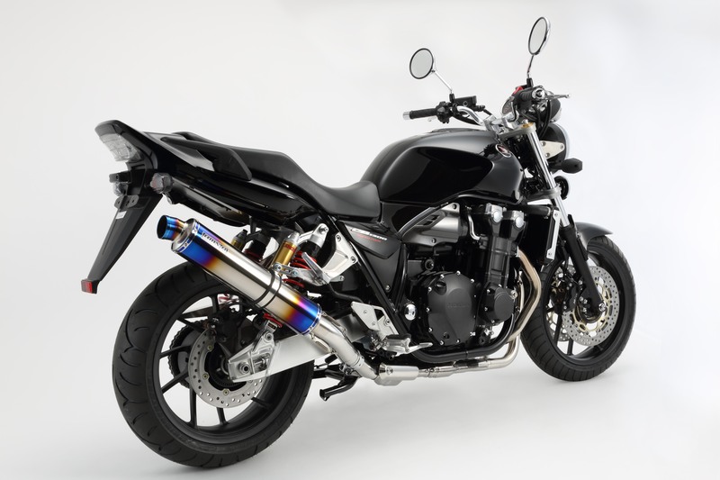 BEAMS G173-53-P1J CB1300SF 2014~ R‐EVO スリップオン ヒートチタン JMCA ビームス マフラー JP-BMS-MU408HT