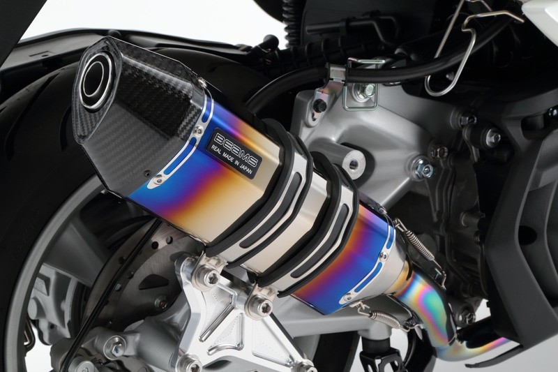BEAMS G234-65-001 MAJESTY S マジェスティ S CORSA-EVO2 ヒートチタン ビームス マフラー JP-BMS-MU423CE